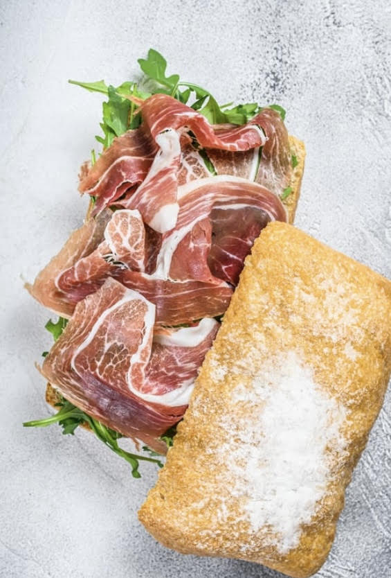 Prosciutto & Fig Ciabatta Sandwiches