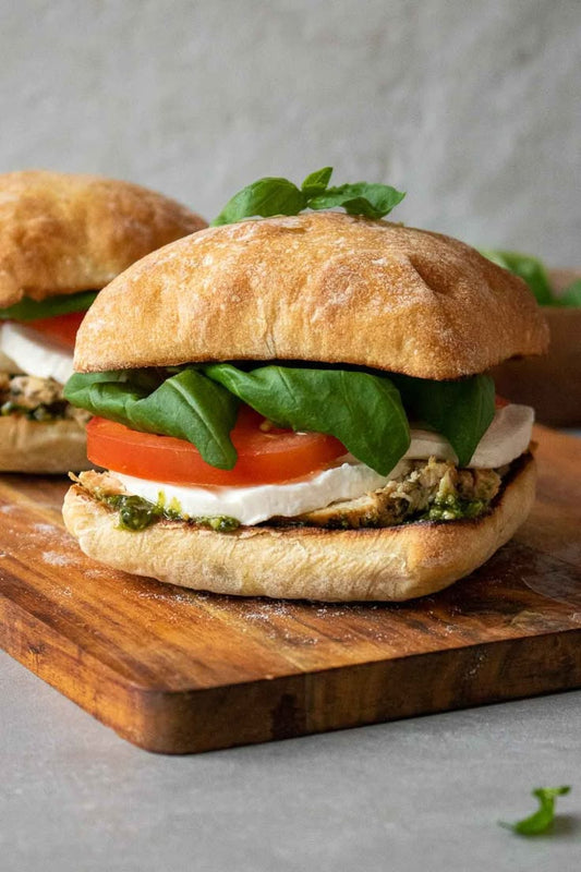 Caprese Garden Sandwiches